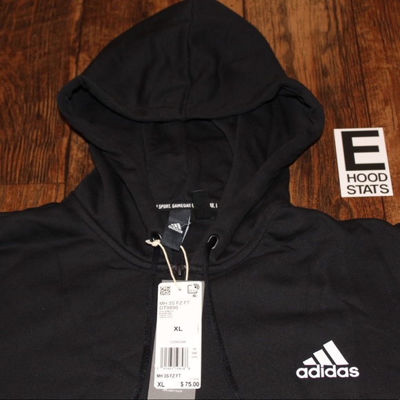 adidas men's jacket with hood